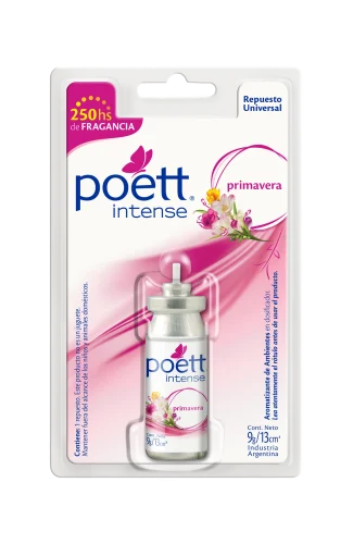 3D Poett Intense AR Repuesto Aromatizante Primavera 9g 25354