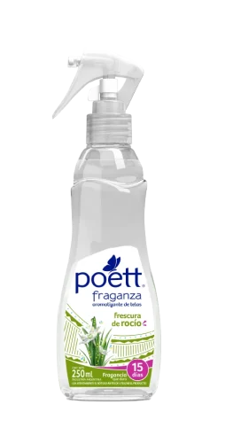 Fraganza Aromatizante de telas Fresco Rocio 1